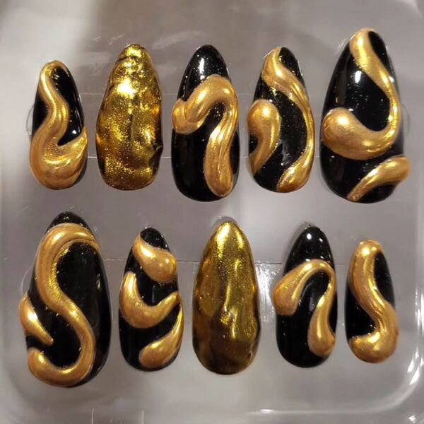 Golden Nails