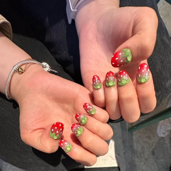 Strawberry Nails - Image 2