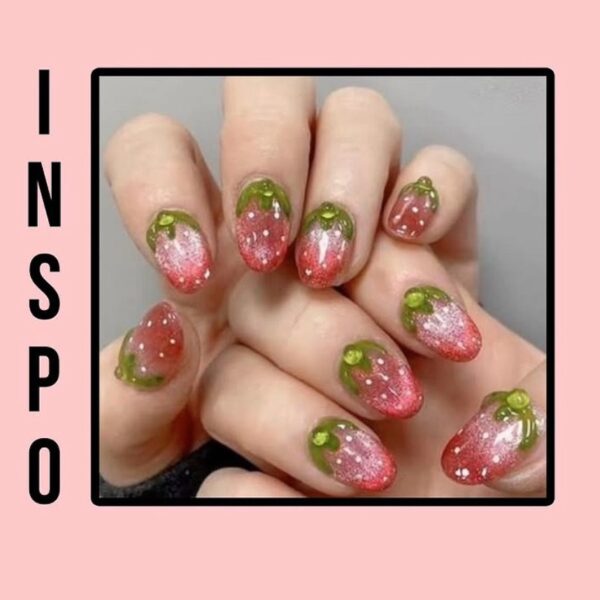 Strawberry Nails - Image 4